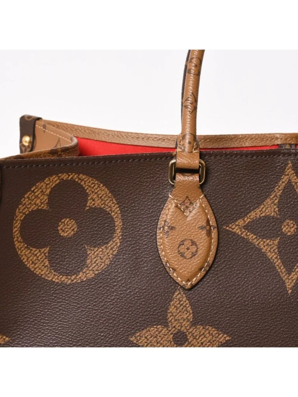Louis Vuitton On The Go GM Tote Bag 2-Way Monogram Giant Leather